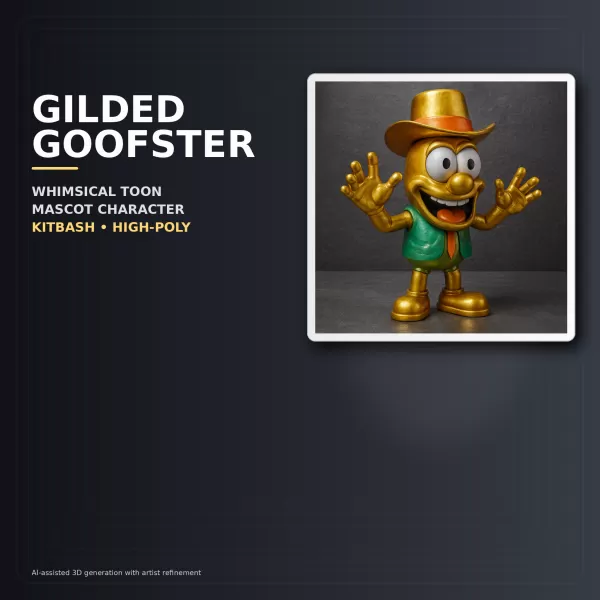 Stylized Character Kitbash Collection – High-Poly 3D Model Pack - Model preview 6