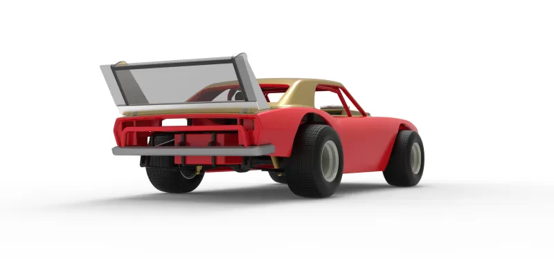 Vintage Semi-Late Model Stock Car Scale 1:25 - Model preview 19