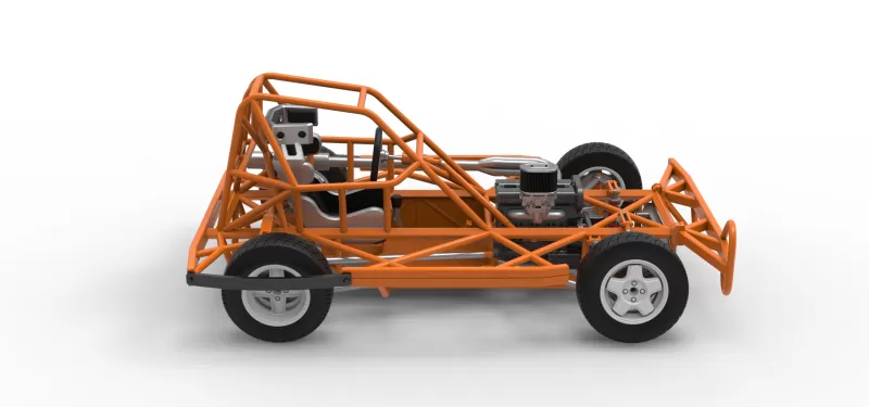 BriSCA Formula 2 Stock Car Base Scale 1:25 - Model preview 23