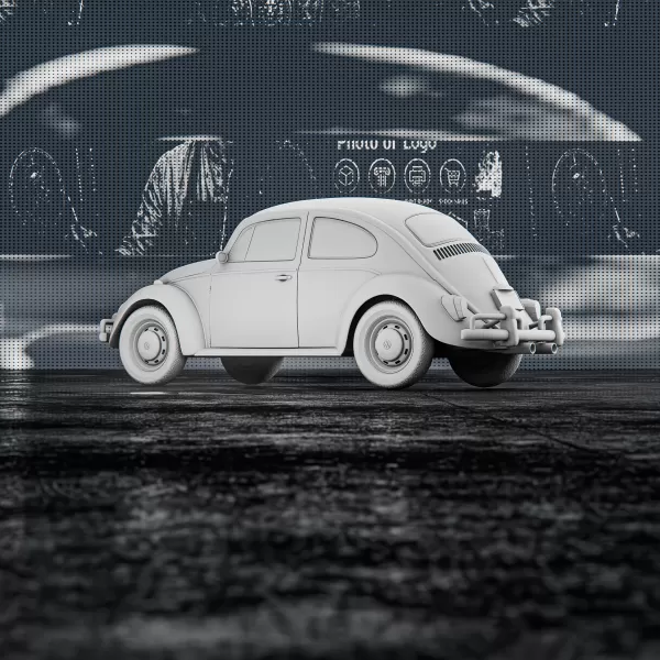 Volkswagen Beetle 1965 #RoZ - Model preview 5