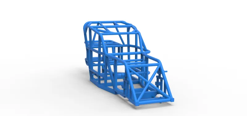 Frame of Mod Lite Race car Scale 1:25 - Model preview 16