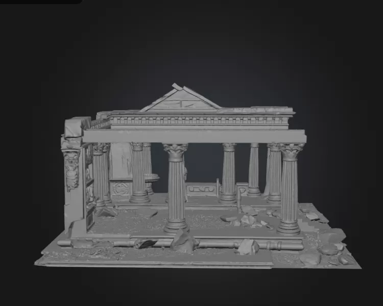 Ruins - Model preview 2