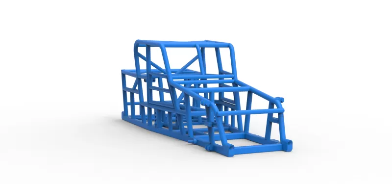 Frame of Dwarf car Version 2 Scale 1:25 - Model preview 17