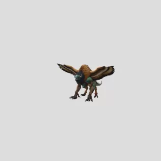 Insect Bison Hybrid – Winged Mythical Creature