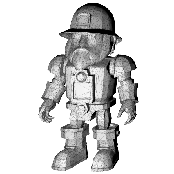 Kitbash Toy Heroes – High-Poly Character Pack (7 Figures) - Model preview 13