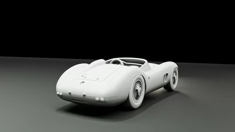 Aston Martin DBR - Model preview 2