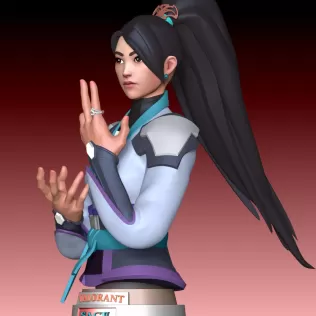 Sage Bust FanArt - Model thumbnail 3