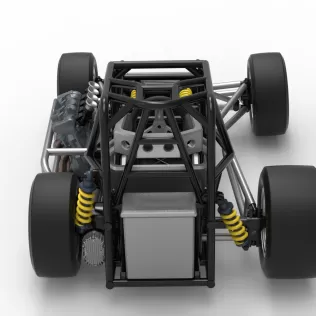 Three Quarter Midget Base Scale 1:25 - Model thumbnail 17