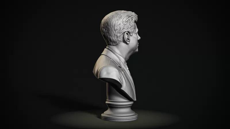 John F. Kennedy #RoZ - Model preview 9