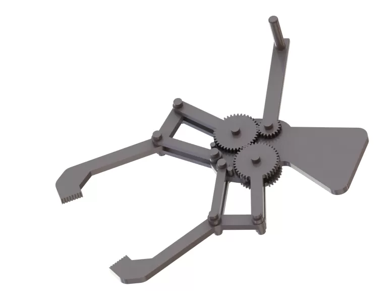 Mechanical gripper - Model preview 11
