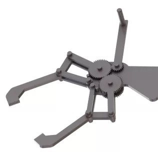 Mechanical gripper - Model thumbnail 11