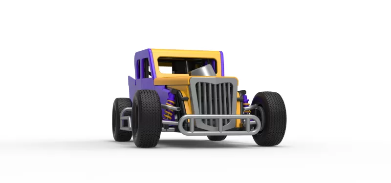 Dwarf car Version 2 Scale 1:25 - Model preview 27