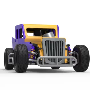 Dwarf car Version 2 Scale 1:25 - Model thumbnail 27