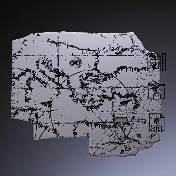 Cortona Chart Map #RoZ - Model preview 6