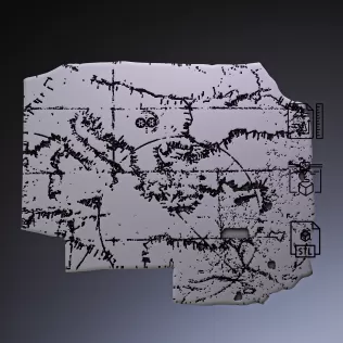 Cortona Chart Map #RoZ - Model thumbnail 6