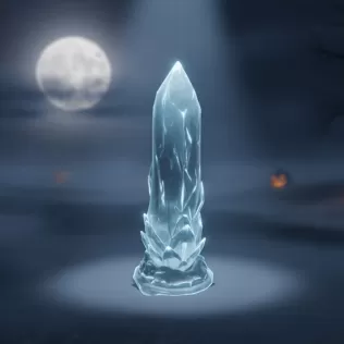 Crystal Obelisk - Fantasy Tabletop & Decor Piece - Model thumbnail 6