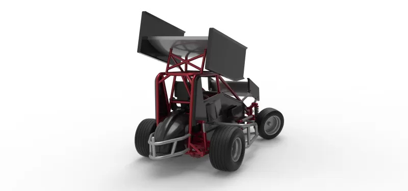 New Zealand Minisprint while turning Scale 1:25 - Model preview 18