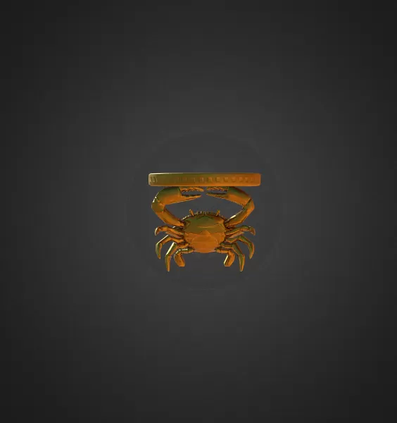 Animal Crossing New Horizons Zodiac Cancer - Model preview 1