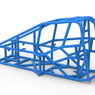 Frame of Three Quarter Midget Scale 1:25 - Model thumbnail 9