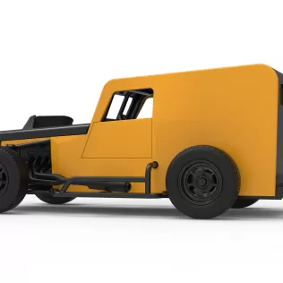 Dwarf car Scale 1:25 - Model thumbnail 13