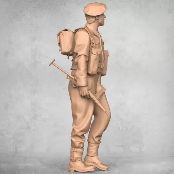 Happy Army Soldier - Model preview 3