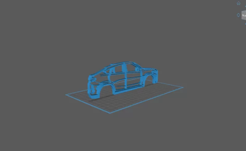 BMW - X6 M F96 2020 Wall Art - Model preview 2