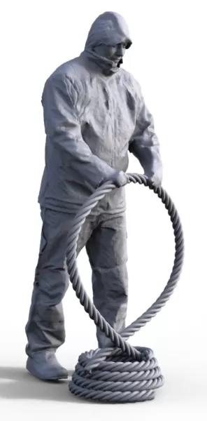 Figure for ship model - Model preview 1