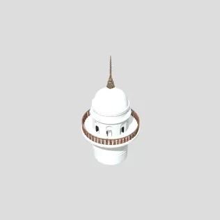 White Dome - Model thumbnail 2
