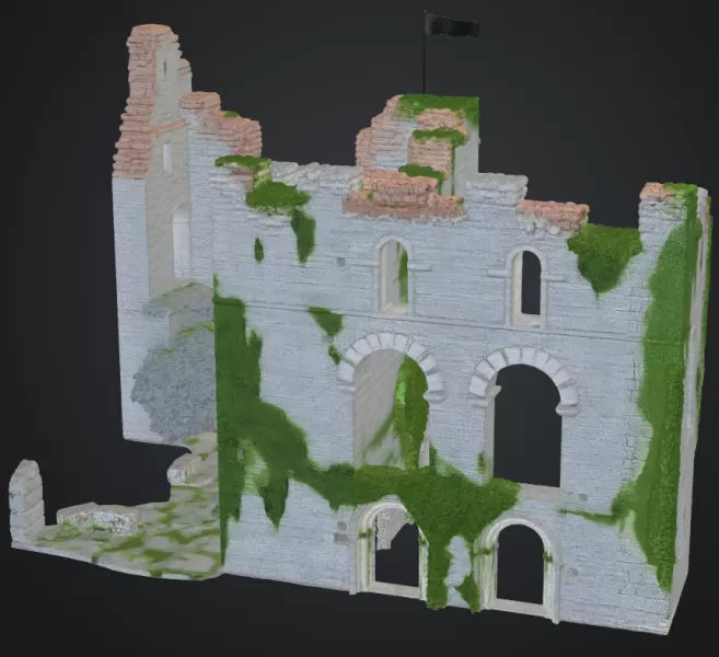 Burgruine - Model preview 3