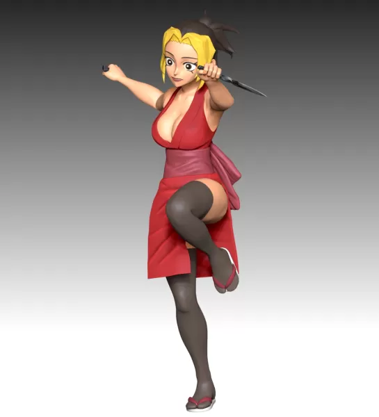 Makio - Demon Slayer Kimetsu no Yaiba - Model preview 9