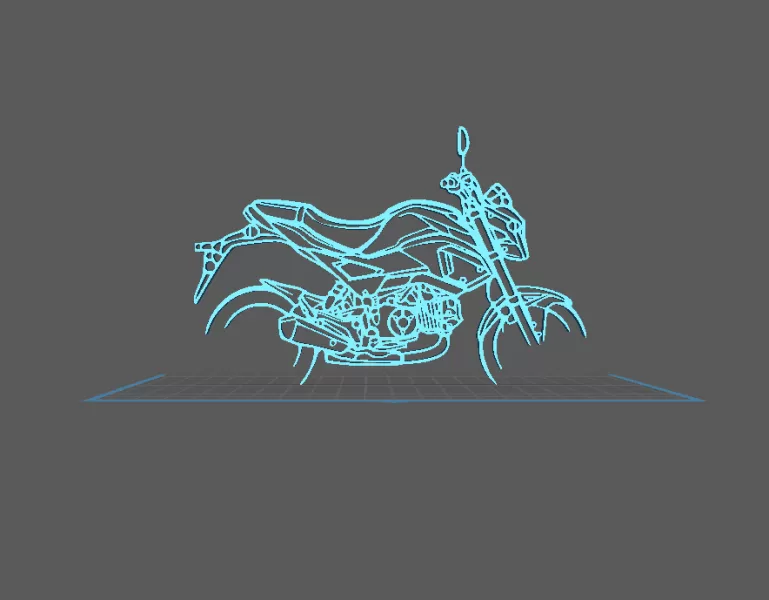 Honda - Grom Wall Art - Model preview 1