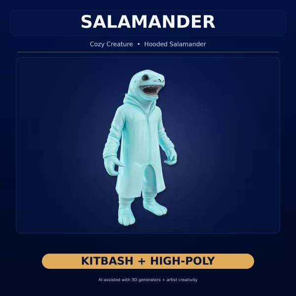 Anthro & Creature Character Collection – Kitbash + High-Poly 3D - Model preview 8