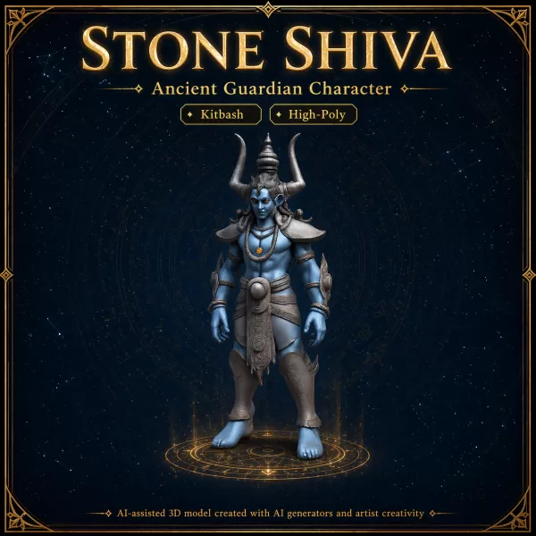 Divine Realm Mythic Character Collection - Model preview 14