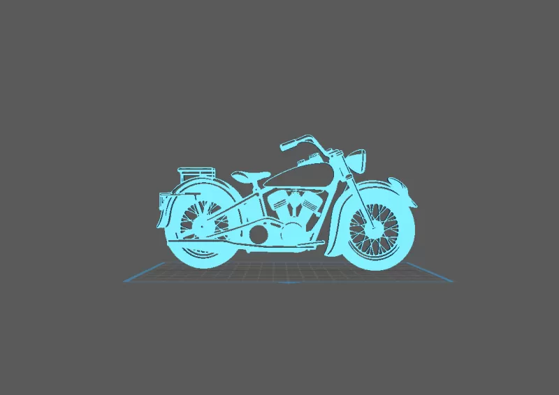 Indian - Scout Wall Art - Model preview 1