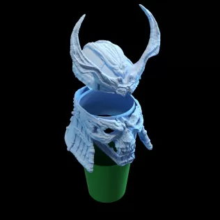 Mortal Kombat 2 Shao Kahn Popcorn - Model thumbnail 7