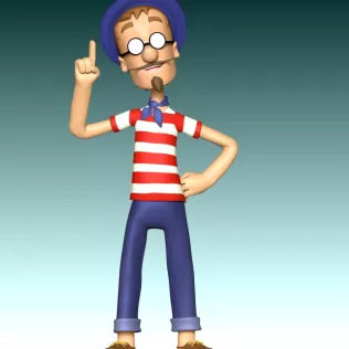 Francois Turbot FanArt - Model thumbnail 3