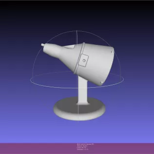 Gemini Capsule Printable Board Game Scale Space Race Micro Minia - Model thumbnail 2