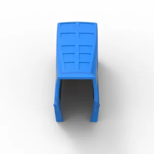 Hood of Pulling tractor Version 3 Scale 1:25 - Model thumbnail 13