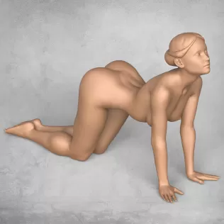 Yoga Female Pose Collection - Model thumbnail 7