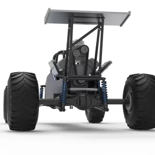 Vintage Mud dragster Scale 1:25 - Model thumbnail 15
