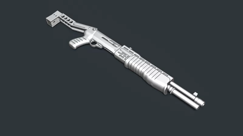 SPAS-12 Shotgun RoZ - Model preview 6