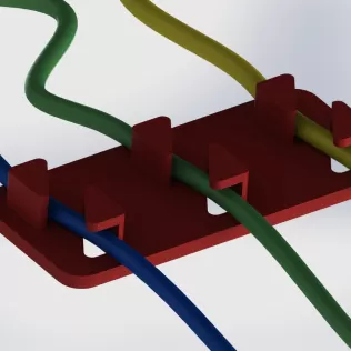 Free Cable Organizer Clip Clean Desk