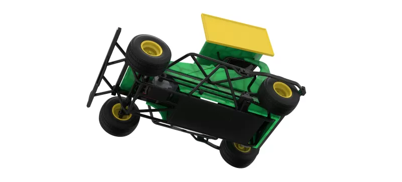 BriSCA Micro Formula 2 Stock Car Scale 1:16 - Model preview 3