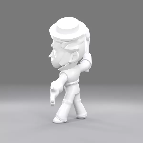 Gray (Original) - Brawl Stars - Model preview 5