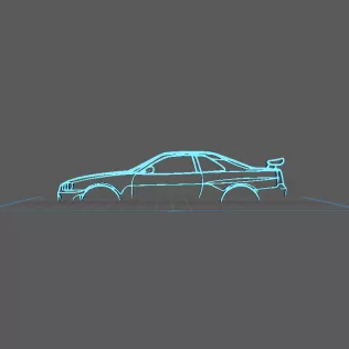 Nissan - Skyline GTR Wall Art