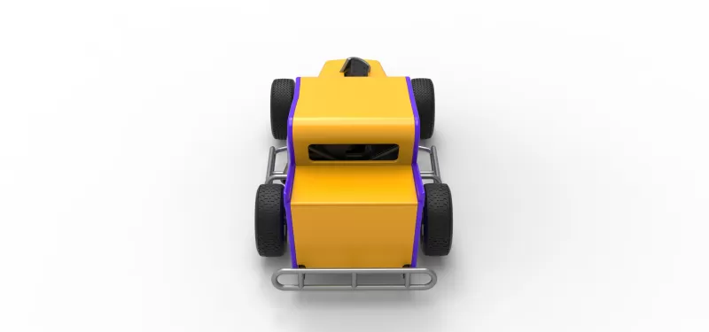 Dwarf car Version 2 Scale 1:25 - Model preview 17