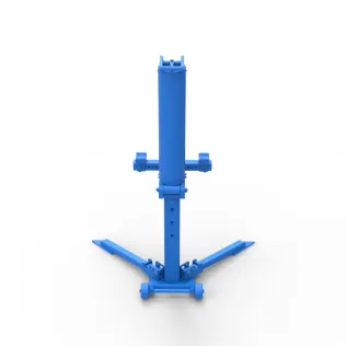 Bumper Jack for race car Scale 1:25 - Model thumbnail 10