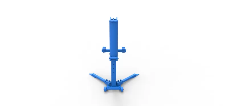 Bumper Jack for race car Scale 1:25 - Model preview 10