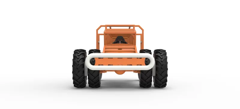 Racing Combine Harvester Base Scale 1:25 - Model preview 7