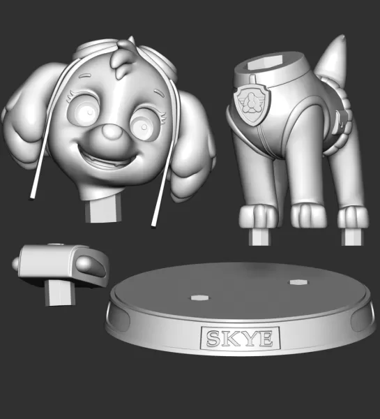 Paw Patrol - Skye - Model preview 12